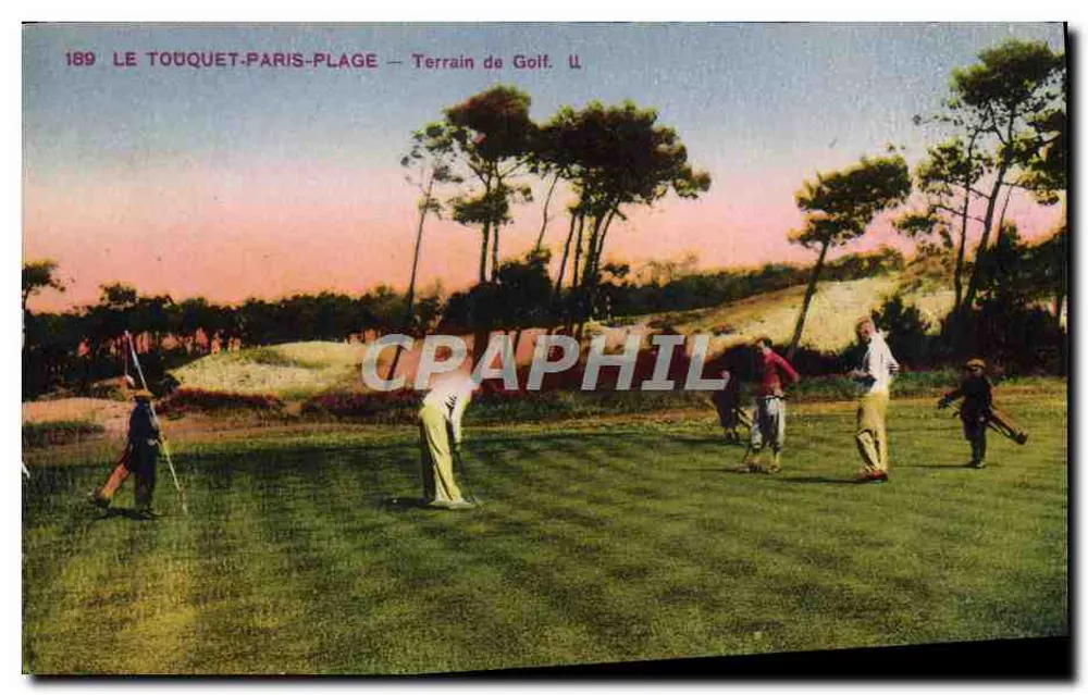 Le Touquet-Paris-Plage — Campo de Golf. II - Anverso