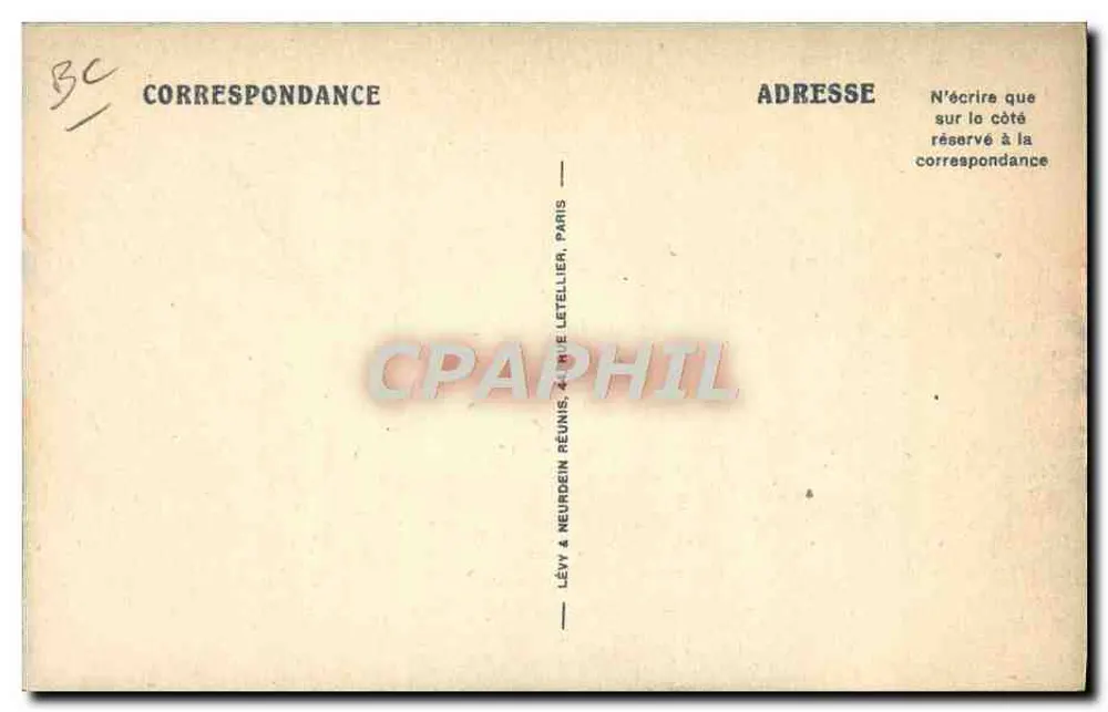 Le Touquet-Paris-Plage — Campo de Golf. II - Reverso