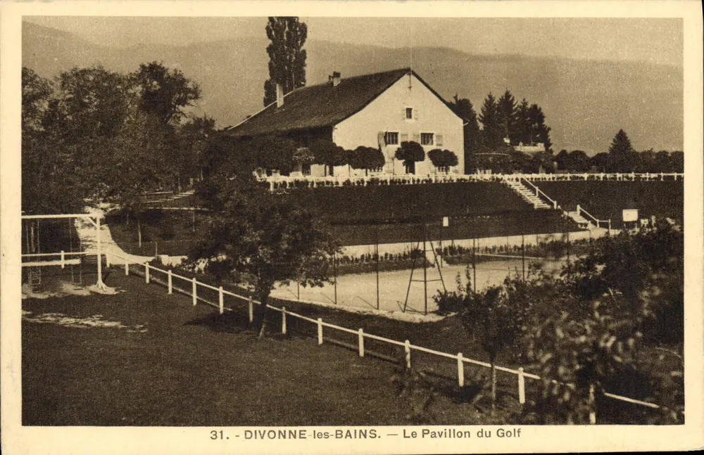 Divonne-les-Bains — Das Golfpavillon — Verlag Bertholon, Nr. 31 - Vorderseite