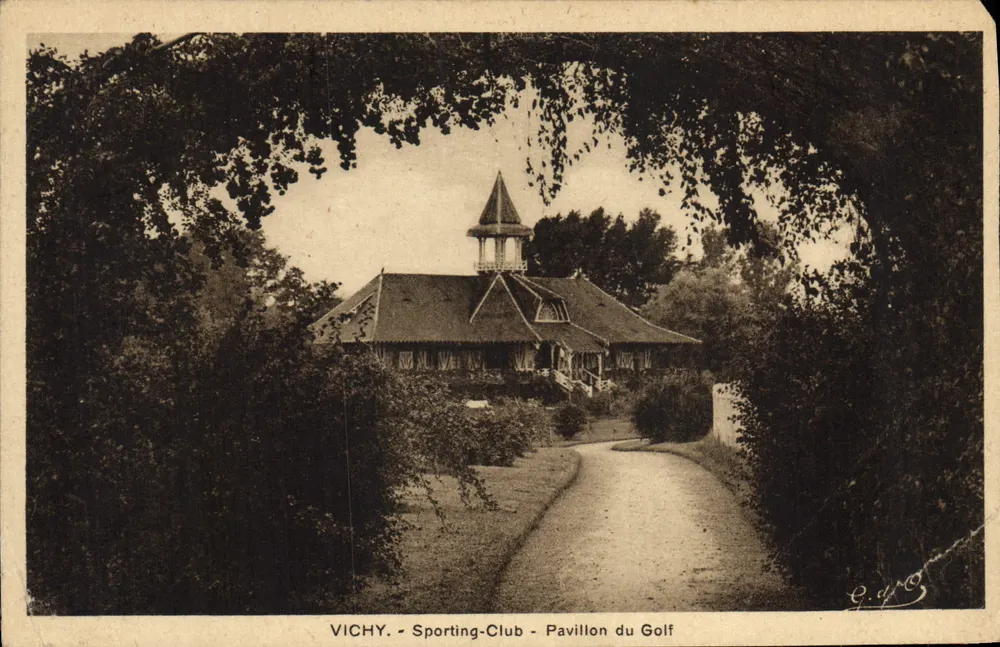 Vichy - Sporting-Club - Pavillon du Golf — éditeur C. d' O. - Anverso