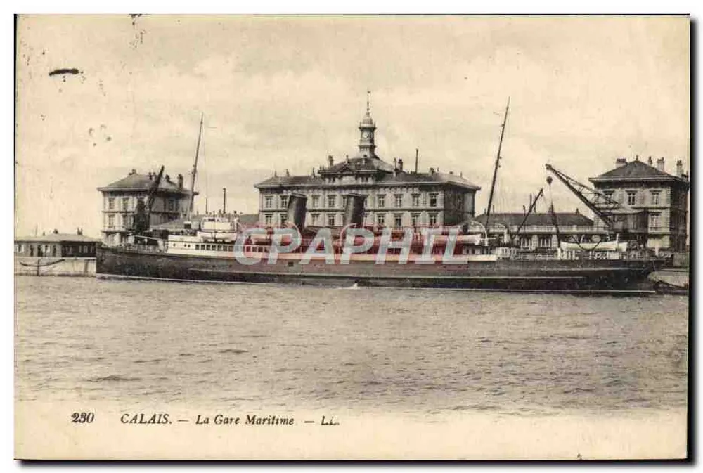 Calais — Die Seestation — Li. — n°290 - Vorderseite