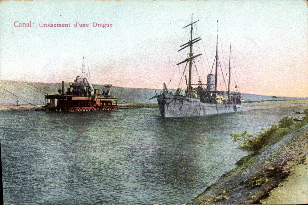 Kanal: Kreuzung einer Schleuse — The Cairo Postcard Trust, n° 295 - Vorderseite