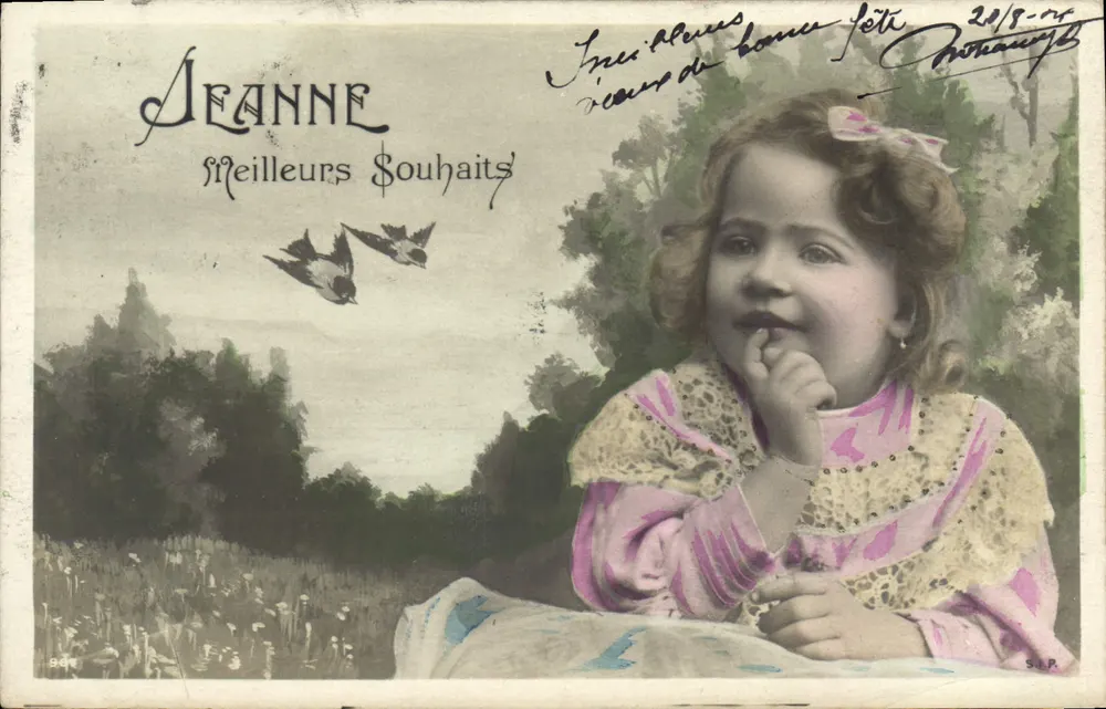 Jeannie — Beste Wünsche — S.I.P. - Vorderseite