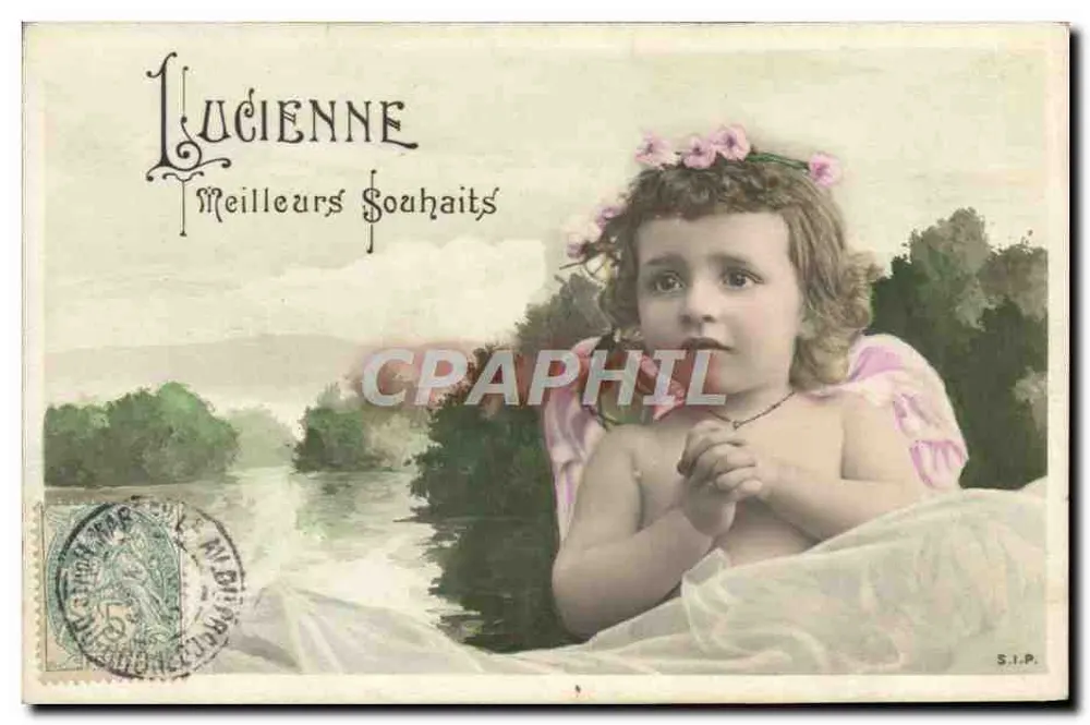 Lucienne — Gute Wünsche — S.I.P. - Vorderseite