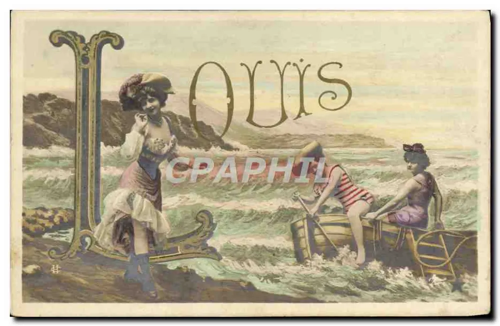 Zwei junge Frauen am Meer — Louis — Verlag Étoile - Vorderseite