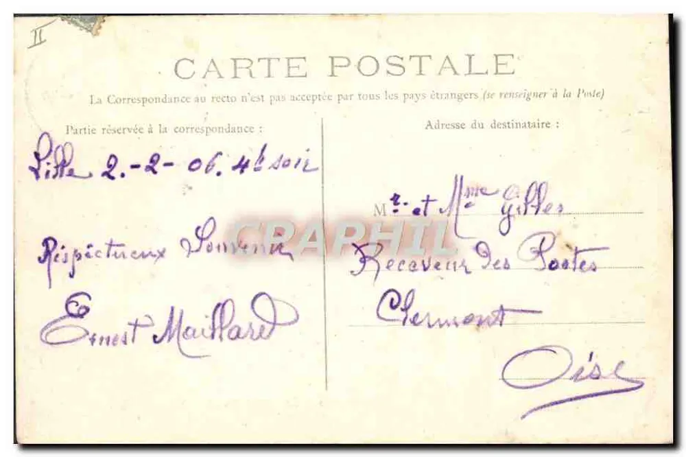 LILLE - Garten Vauban - Das Châlet des Chèvres — Maillard - Rückseite