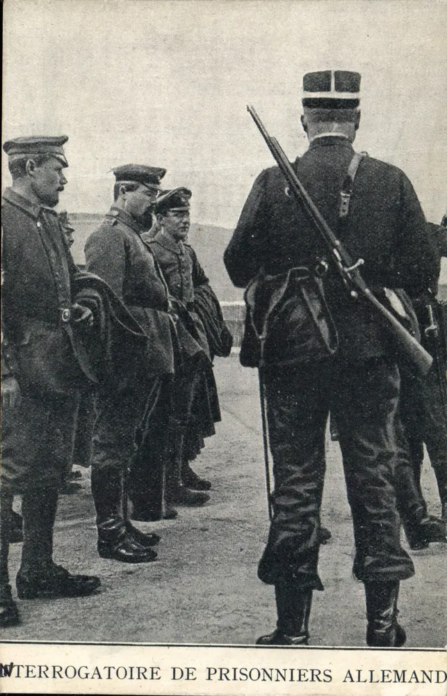 Verhör von deutschen Gefangenen — Galerie Patrioticque A.N. Verlag - Vorderseite