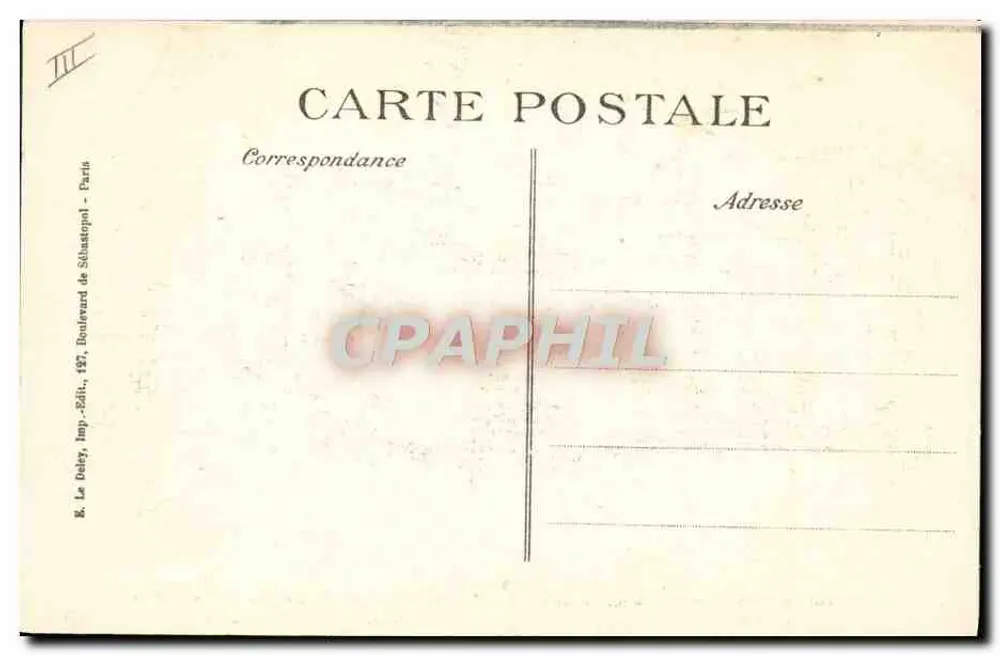 Verletzte Deutsche in der Schule in Varreddes — 4. Serie — Verlag B. Le Dœty, Paris - Rückseite