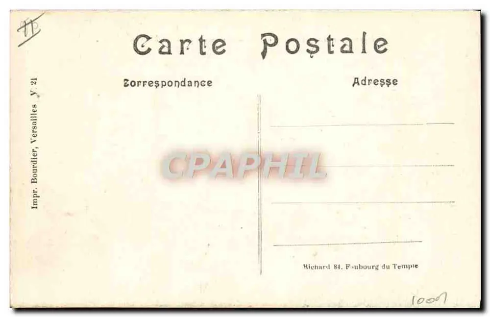 Verhör von deutschen Gefangenen in der Oberelsass — Der Große Krieg 1914-15 — A.R. — n°334 - Rückseite