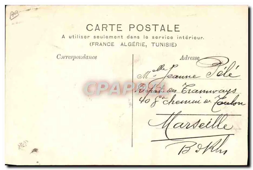 Grupo de jovens Catalãs — Perpignan, 16/9/1904 — Livraria Brun, Perpignan - Verso
