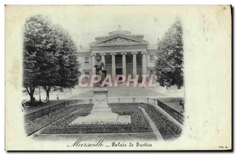 Marselha — Palácio de Justiça — PH. A. - Frente