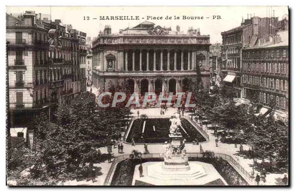 मार्सिले - बॉर्स चौक — PB. — संख्या 12 - आगे