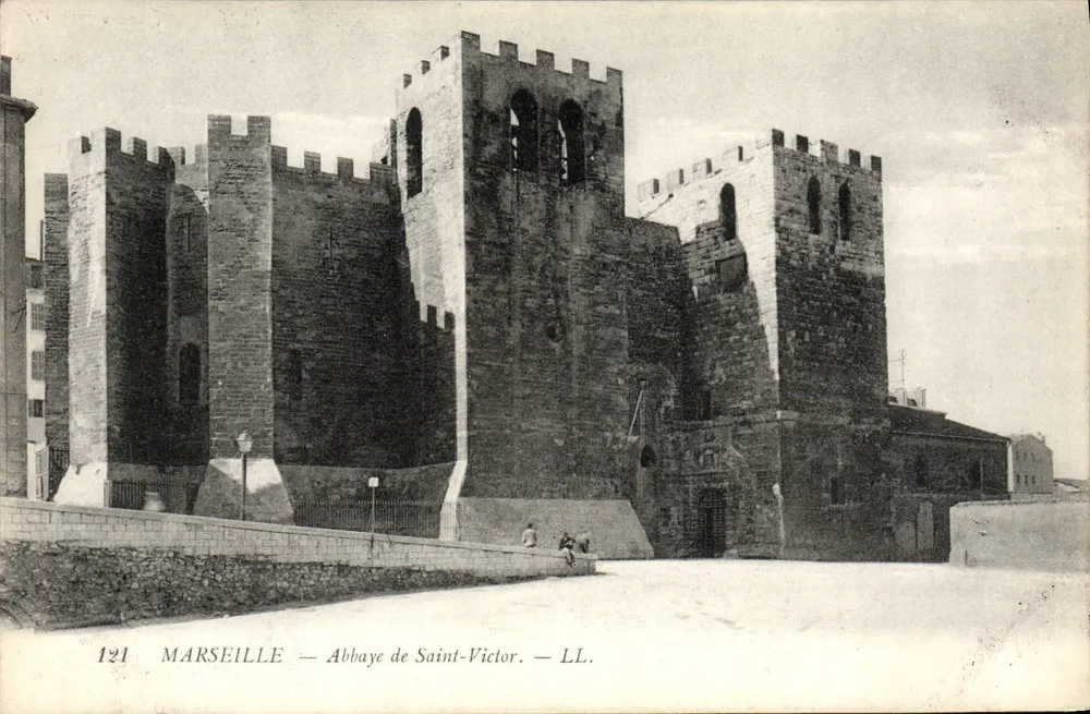 Marseille — Abadia de Saint-Victor — LL. n°121 - Frente