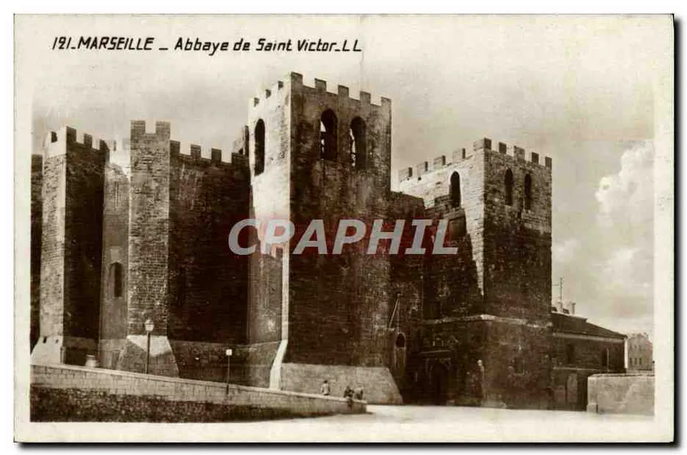 Marseille — Abadia de Saint Victor — L.L. - Frente