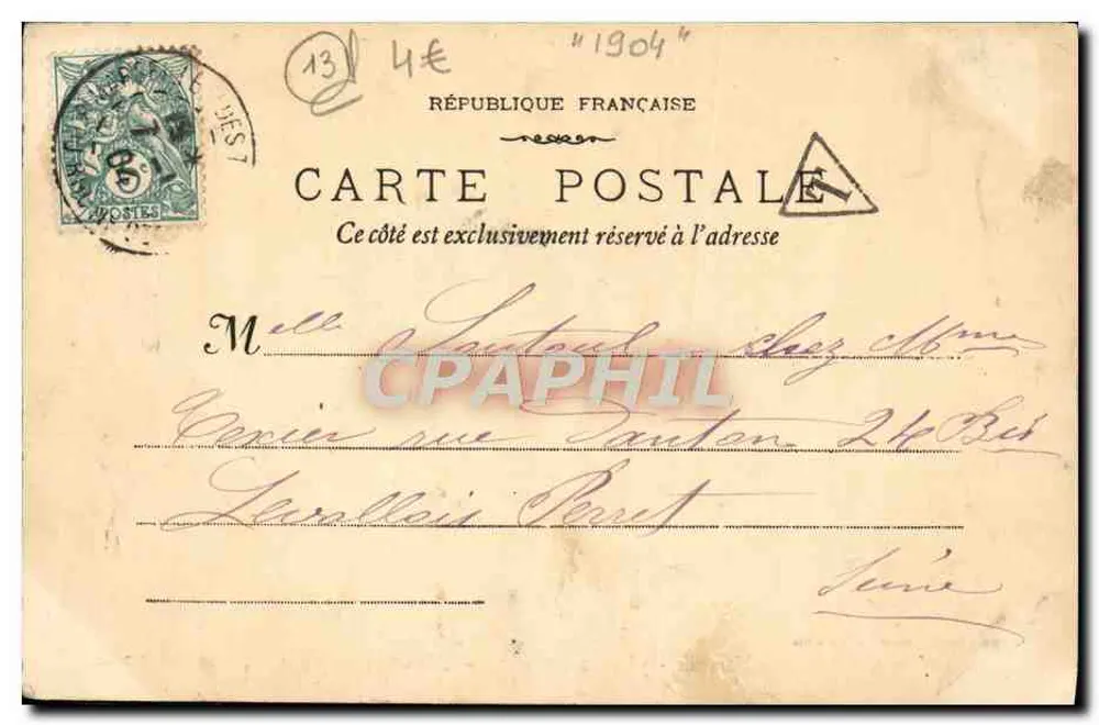 Marseille - A Corniche - A Ense do Profeta — Fototipo E. Lacour, Marseille, n°38 - Verso