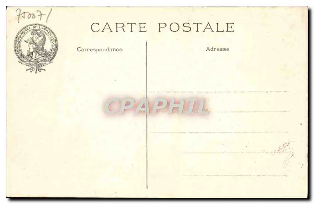 Napoleonskapelle — Hôtel des Invalides — J. H. - Rückseite