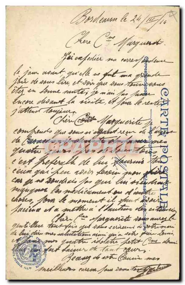 Giuseppe Garibaldi — retrato enquadrado entre bandeiras internacionais — editor L.V.G., n° A91 - Verso