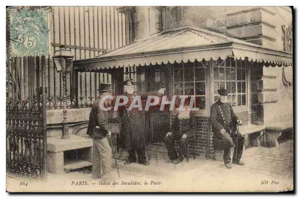PARIS — Hôtel des Invalides, le Poste — ND Phot, n° 864 - Frente