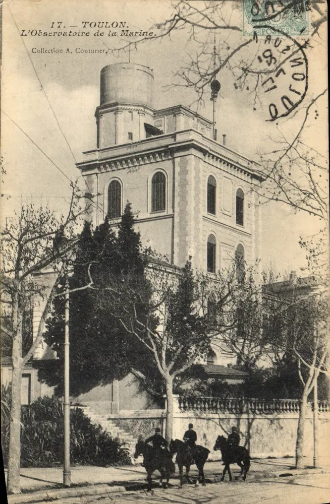 Toulon — Ansicht des Marine-Observatoriums — Sammlung A. Couturier - Vorderseite