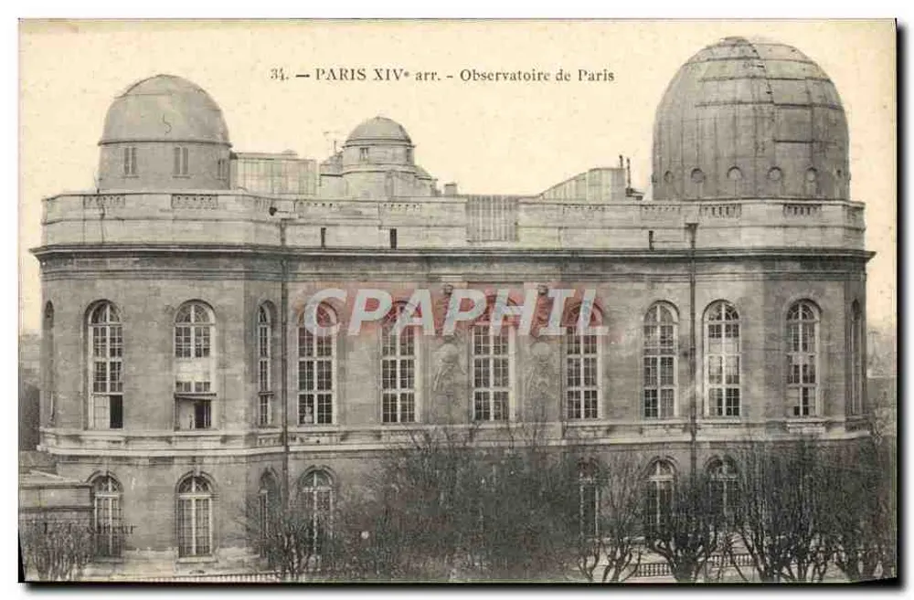 Observatório de Paris — Paris XIVe arrondissement — editor não visível - Frente