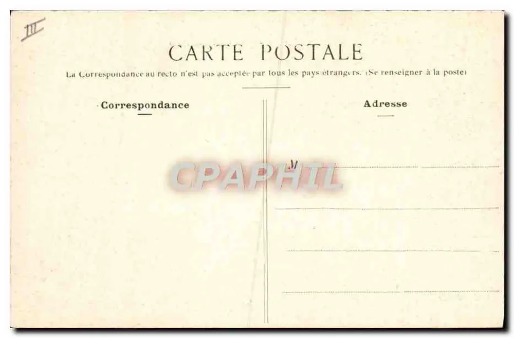Observatório de Paris — Paris XIVe arrondissement — editor não visível - Verso