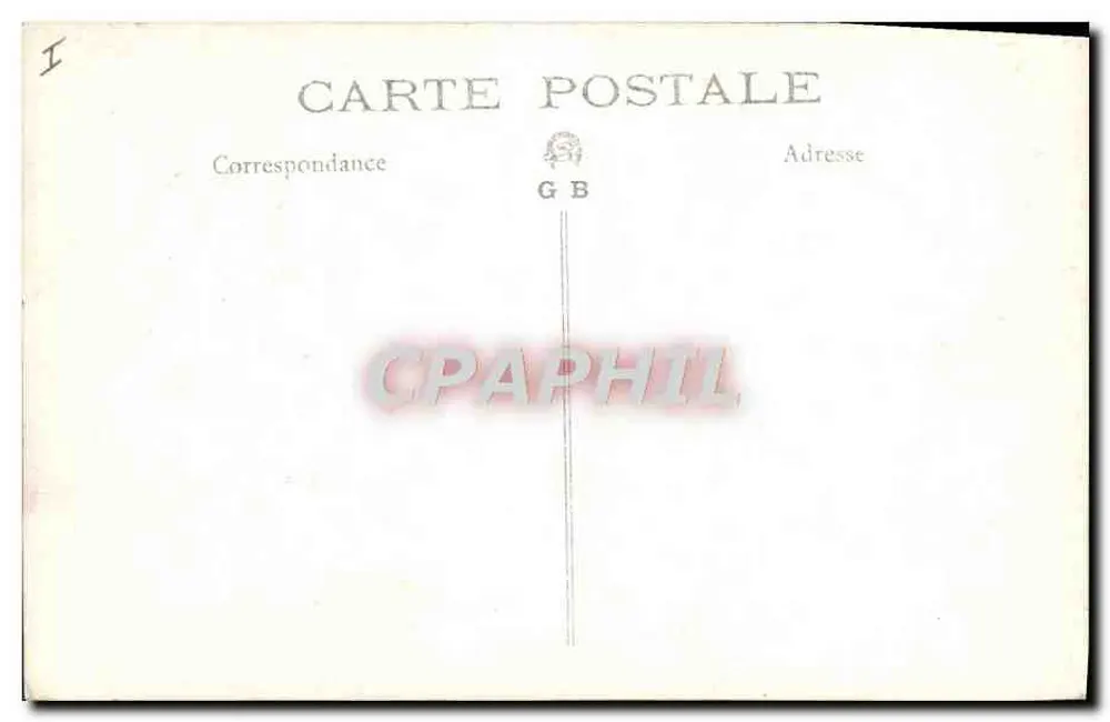 Berglandschaft von Cannes vom Golf Club aus gesehen — Photos Richards, Cannes - Rückseite