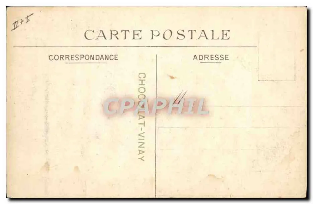Boulogne-sur-Mer — Die Dampfschiff in der Hafeneinfahrt — Éditeur C.A.B. - Rückseite