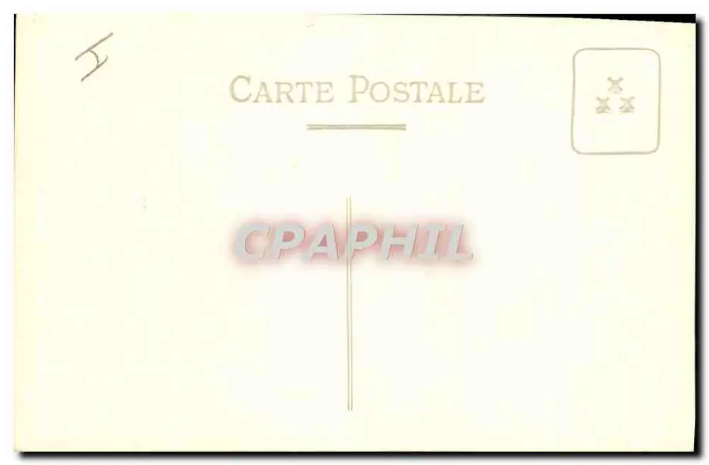 Navio de cruzeiro — Vista lateral — Carta postal - Verso