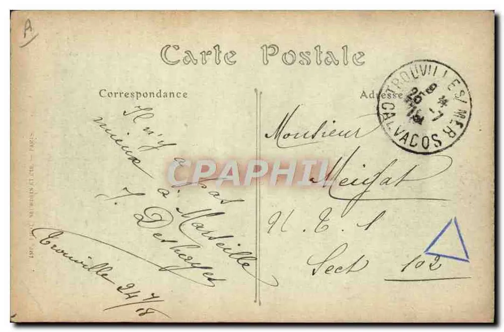 Unsere Schöne Badenden — Serie 23 — ND. Phoï - Rückseite