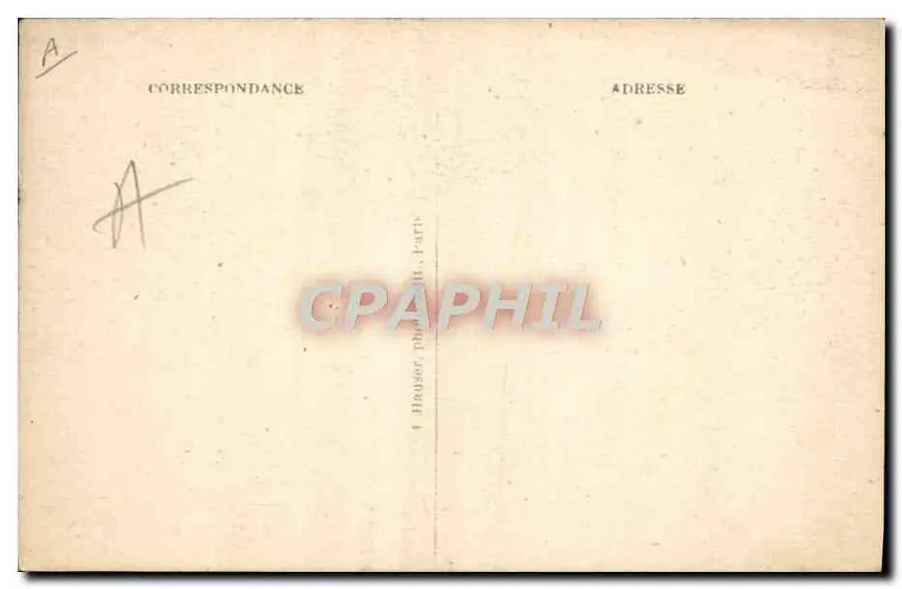 Paris - Jardin des Plantes — L'Éléphant J.II — Verlag J.II, Nr. 375 - Rückseite