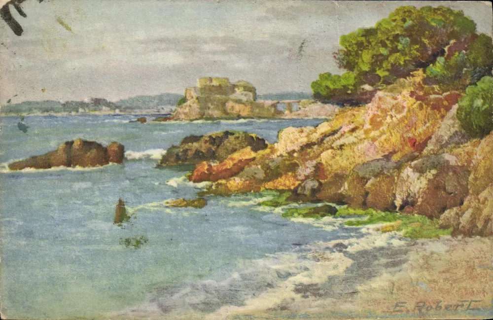 Blick auf die Küste — E. Robert — STF, n° 76 - Vorderseite