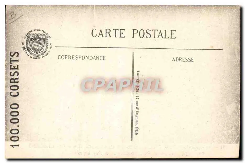 Soldats à bord d'un train — scène de guerre — éditeur MAURICE BONDER, n° 329 - Verso