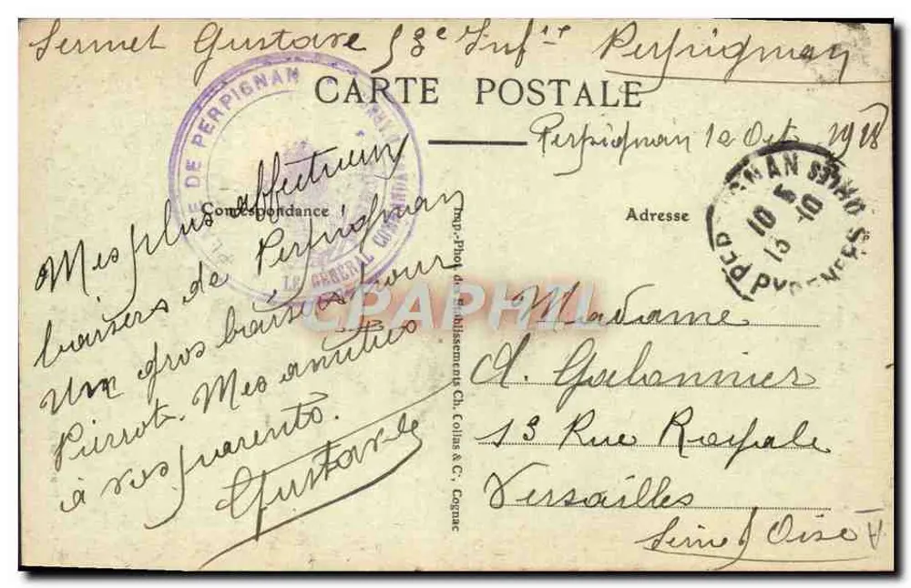 Périgean — Tipo Catalão — Editor: Périgean - Verso