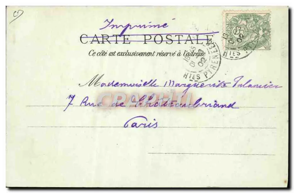 HAUTES-PYRÉNÉES - Trachten der Region - Die Baladins - D. T., Verlag, Lourdes - Rückseite