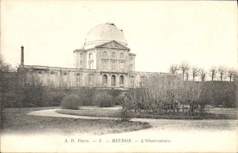 Meudon — Het Observatorium — A.D. Paris — 2 - Voorkant