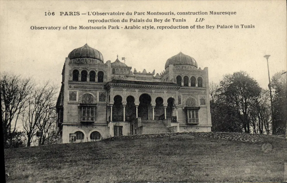 PARIS — Das Observatorium des Parc Montsouris, Mauresque-Stilbau — LES ÉDITIONS ARTISTIQUES, n° 106 - Vorderseite