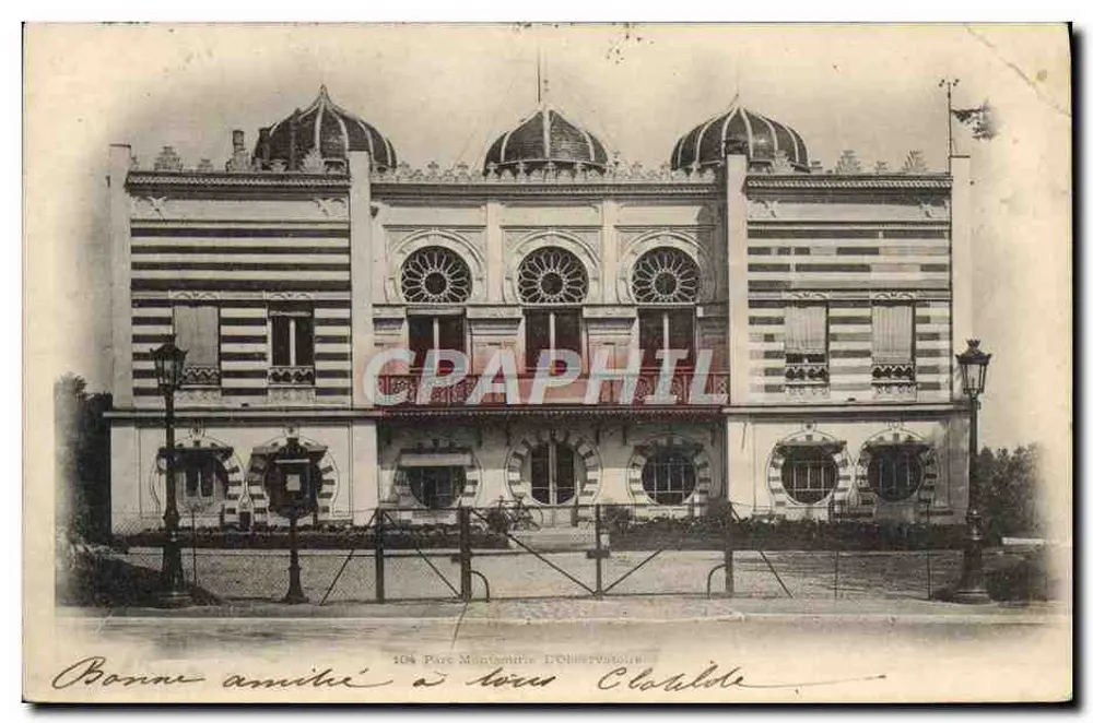 Pavillon des Observatoriums — Paris — Verlag: Paris Montgallet, Nr. 104 - Vorderseite