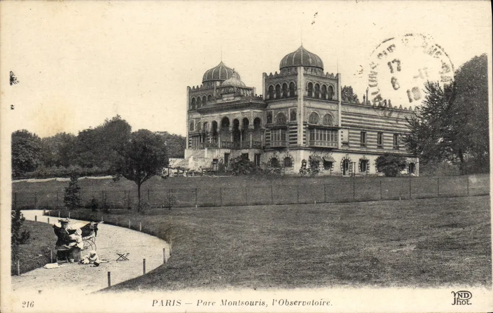 PARIS — Parc Montsouris, das Observatorium — ND Phot. - Vorderseite