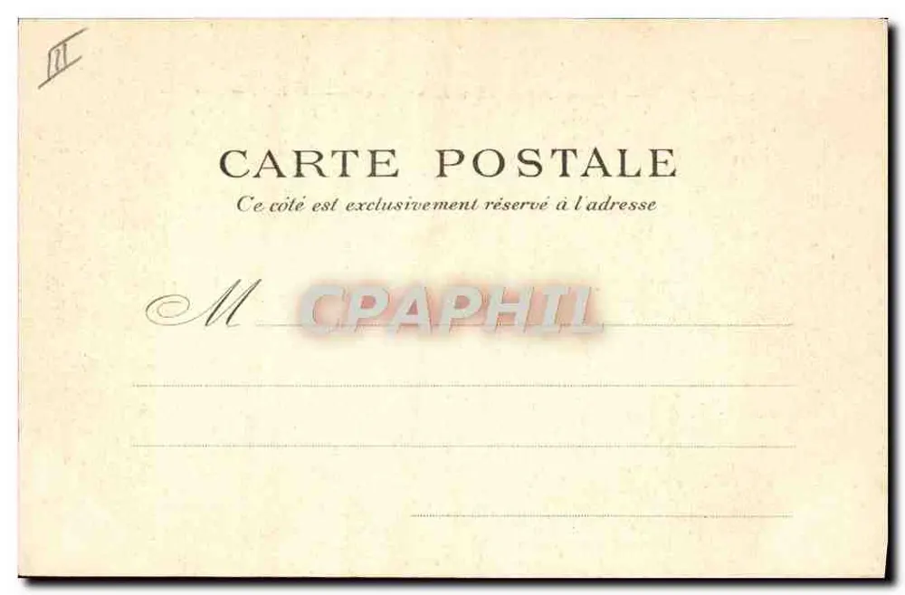 Paris — Ansicht des Observatoriums im Parc Montsouris — P.P.C. Paris - Rückseite