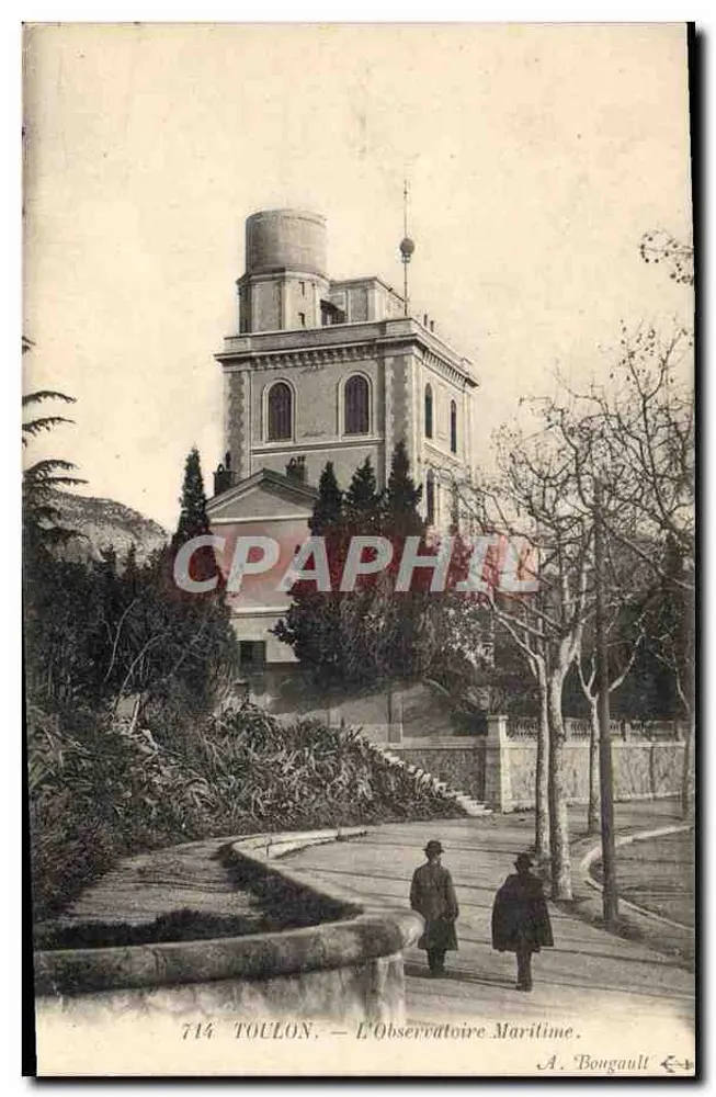 Toulon — Das Maritime Observatorium — A. Bougault, n°714 - Vorderseite