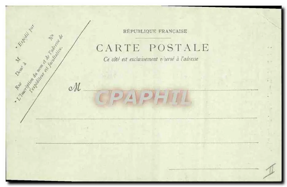 Toulon — Das Maritime Observatorium — A. Bougault, n°714 - Rückseite