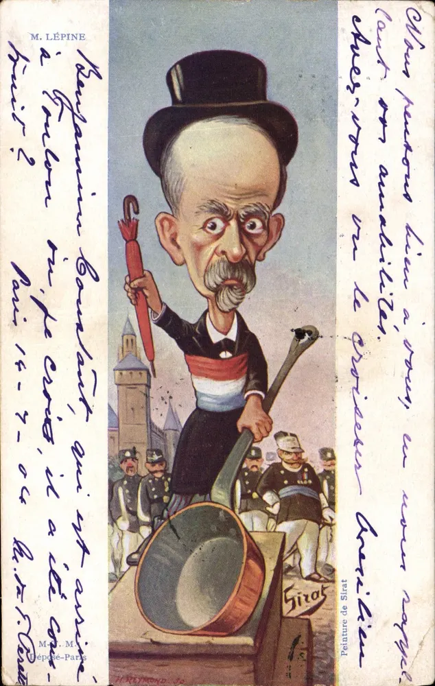 Caricatura de Bonaldant — Paris, 1904 — H. Reynond, 50 - Frente