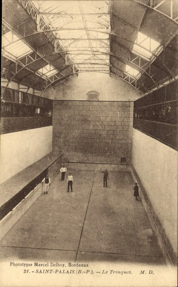 Der Tringquet — Saint-Palais (B.P.) — Phototypie Marcel Delboy, Bordeaux - Vorderseite