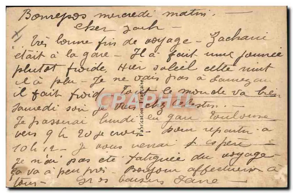 Jogador de futebol — cena de jogo — editor S.D. n° 5894 - Verso