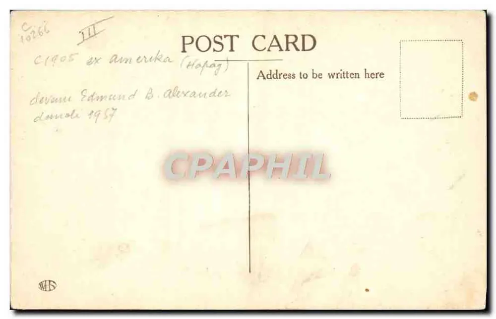 S.S. "America" — 21.144 Tonnen — United States Lines - Rückseite
