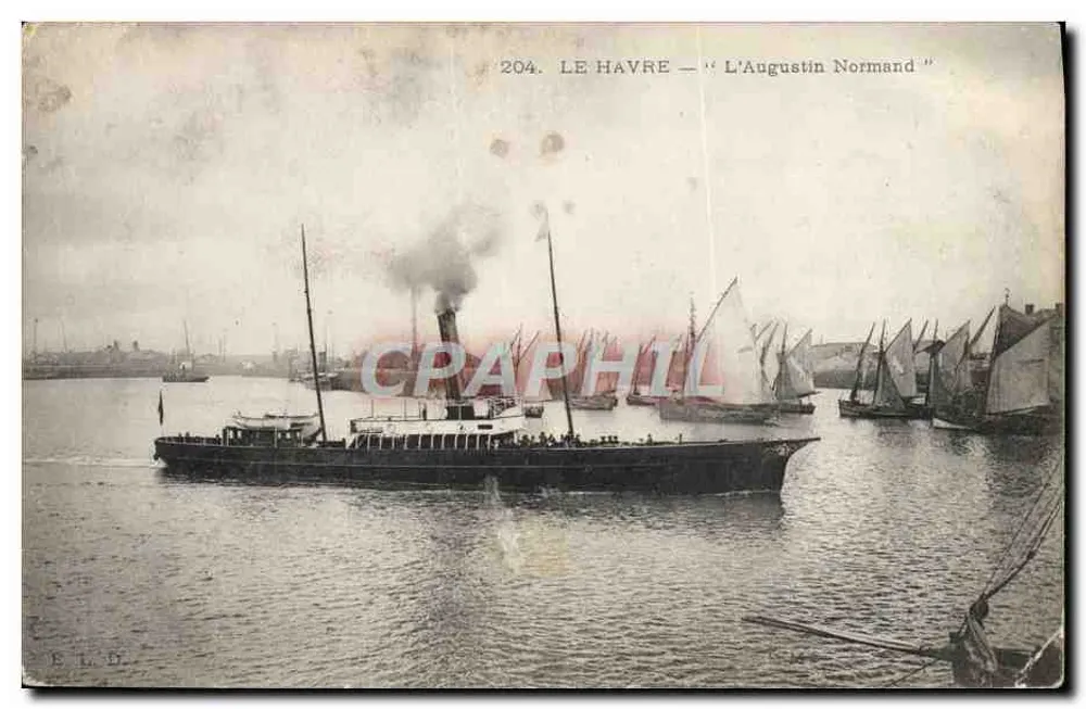 Le Havre — O Augustin Normand — Editora E.L.D. n°204 - Frente