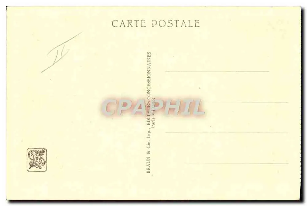 Zoo-Park — Elefanten — Internationale Kolonialausstellung — Paris 1931 - Rückseite