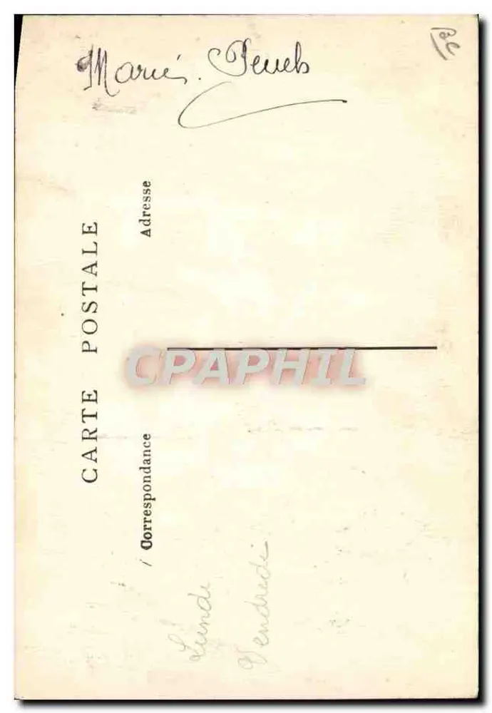 Elefant Auto-Fahrer — Werbung für Planchers Pfeifer — Verlag: Pfeifer, Paris (15. Jahrhundert) — Seriennummer: 1919 - Rückseite