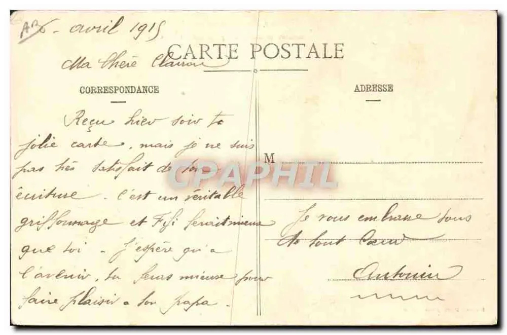 Ankunft in Marokko deutscher Gefangener — Le Maroc illustré, Schmitt Brüder, Foto, Rabat - Rückseite