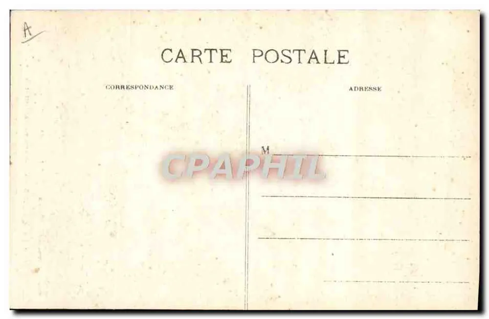 Alte Frau, die Wäsche flickt — Pyrenäen-Typen — Phototypie Marcel Dolbey, Bordeaux, n°43 - Rückseite